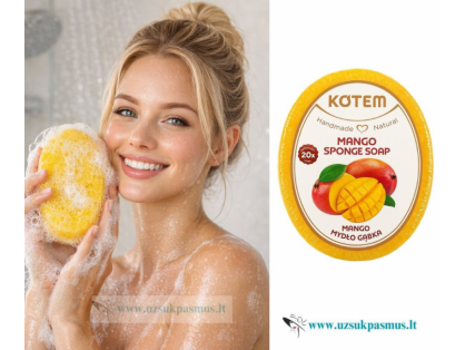  Muilas – kempinė KOTEM įvairių kvapų